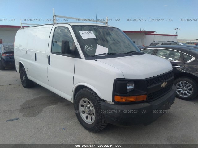 CHEVROLET EXPRESS CARGO VAN 2011 1gcsgafx6b1174375