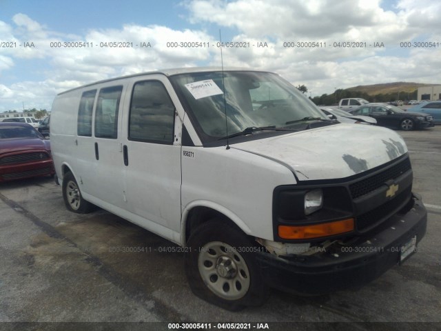 CHEVROLET EXPRESS CARGO VAN 2011 1gcsgafx6b1175557