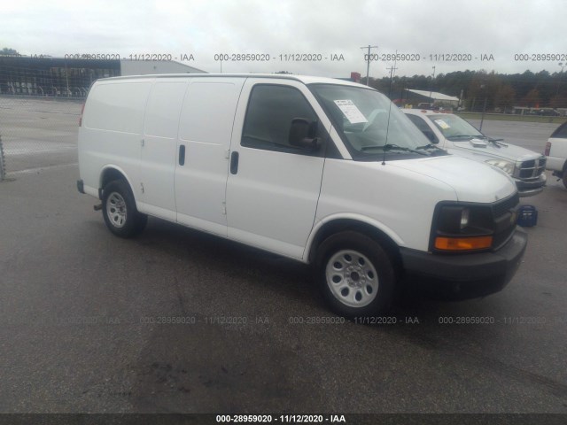 CHEVROLET EXPRESS CARGO VAN 2012 1gcsgafx6c1108720