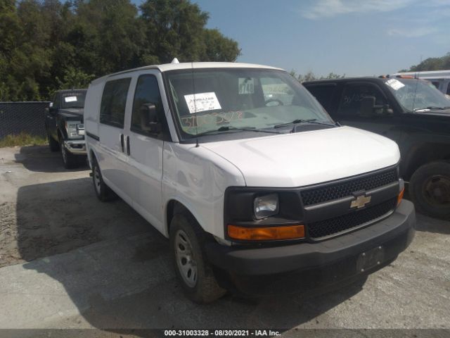 CHEVROLET EXPRESS CARGO VAN 2013 1gcsgafx6d1154274