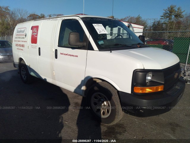 CHEVROLET EXPRESS CARGO VAN 2013 1gcsgafx6d1165534