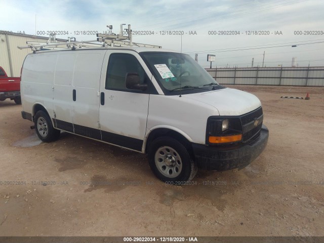 CHEVROLET EXPRESS CARGO VAN 2013 1gcsgafx6d1165761