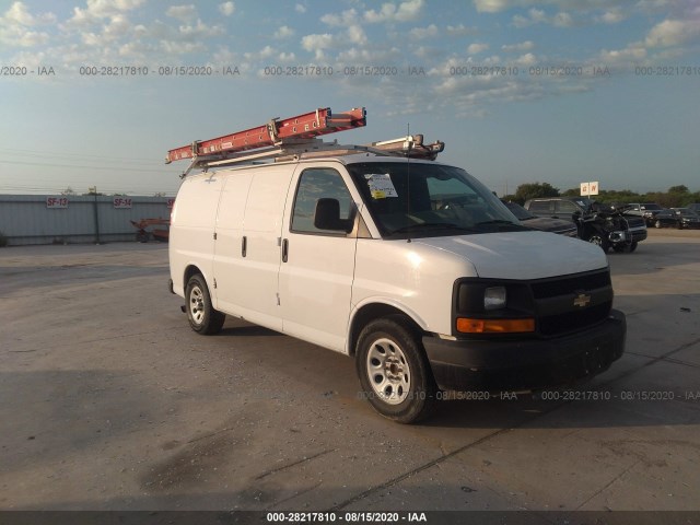 CHEVROLET EXPRESS CARGO VAN 2013 1gcsgafx6d1174556