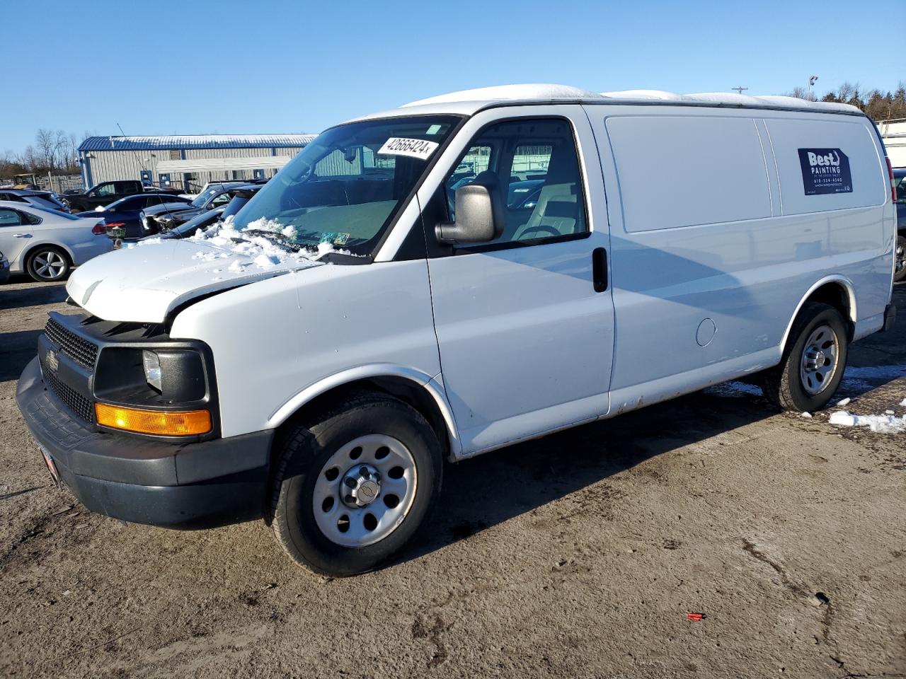 CHEVROLET EXPRESS 2012 1gcsgafx7c1132976