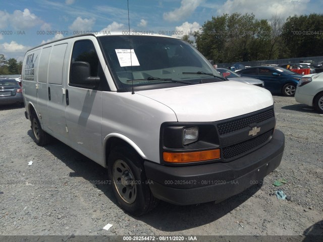 CHEVROLET EXPRESS CARGO VAN 2012 1gcsgafx7c1193583