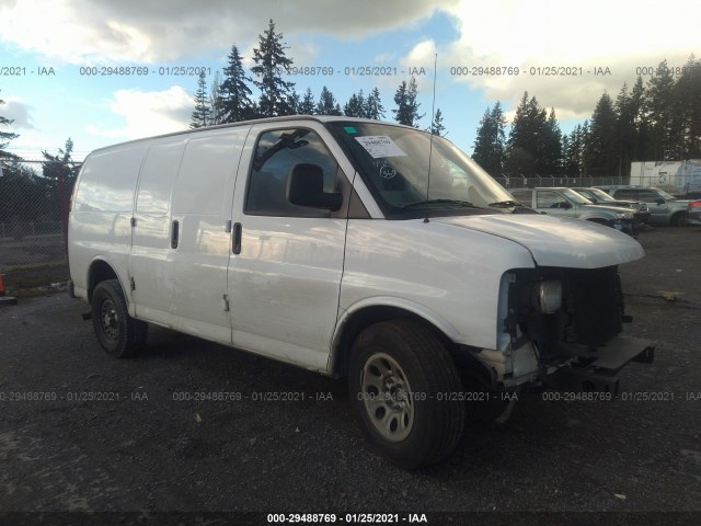 CHEVROLET EXPRESS CARGO VAN 2013 1gcsgafx7d1114026