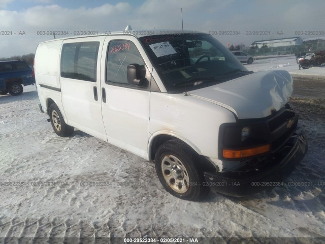 CHEVROLET EXPRESS CARGO VAN 2013 1gcsgafx7d1170239