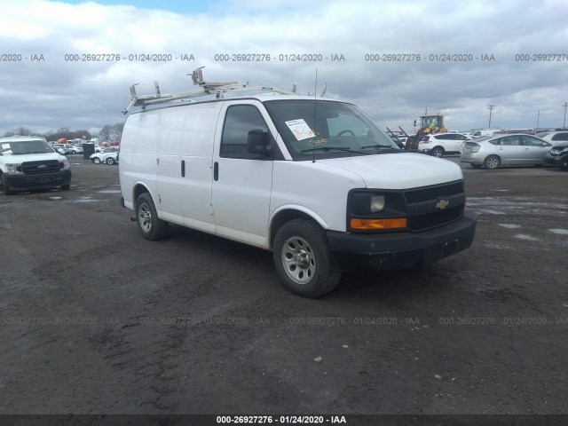 CHEVROLET EXPRESS CARGO VAN 2013 1gcsgafx7d1176199