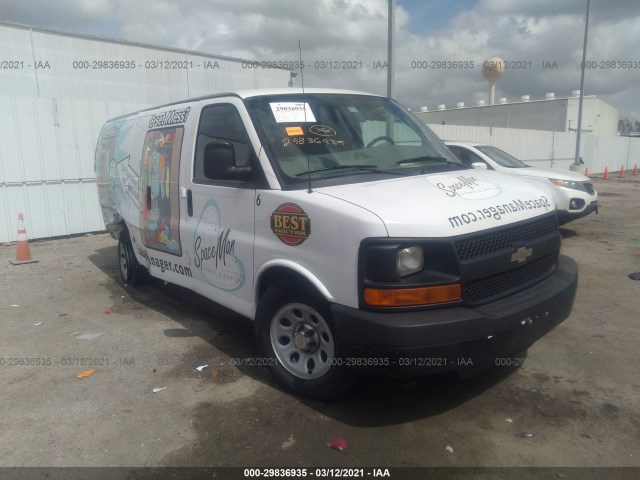 CHEVROLET EXPRESS CARGO VAN 2013 1gcsgafx8d1127352