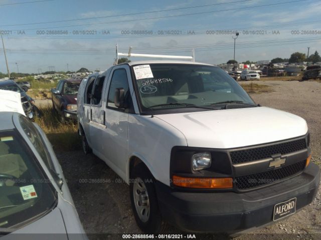 CHEVROLET EXPRESS CARGO VAN 2014 1gcsgafx8e1124100