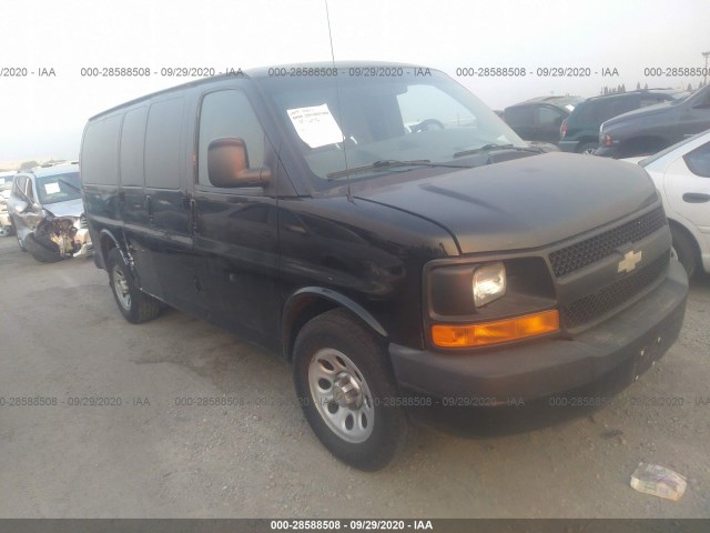 CHEVROLET EXPRESS CARGO VAN 2011 1gcsgafx9b1102988