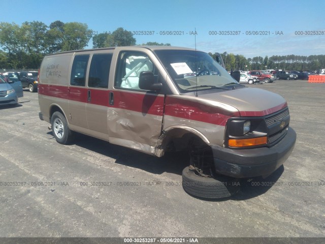 CHEVROLET EXPRESS CARGO VAN 2011 1gcsgafx9b1111173