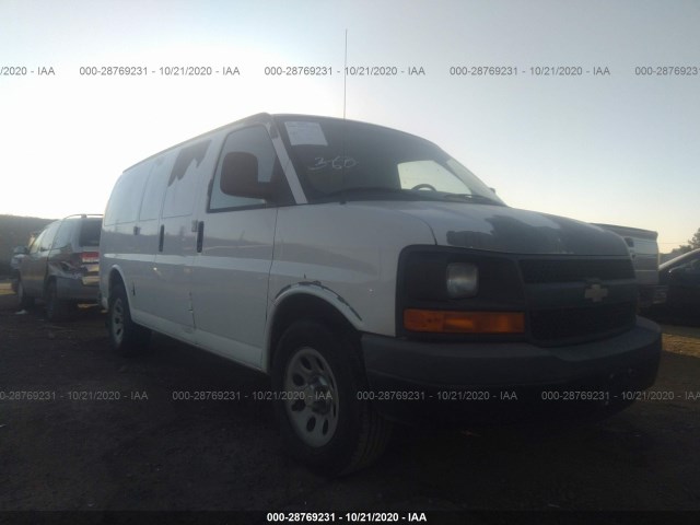 CHEVROLET EXPRESS CARGO VAN 2012 1gcsgafx9c1111546