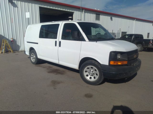 CHEVROLET EXPRESS CARGO VAN 2012 1gcsgafx9c1137144