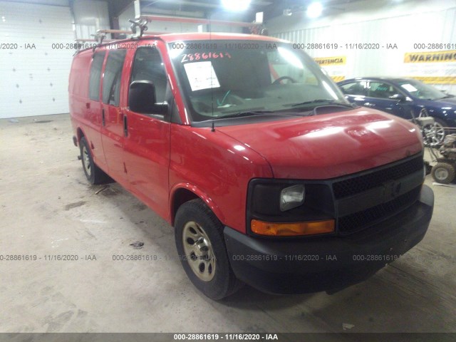 CHEVROLET EXPRESS CARGO VAN 2013 1gcsgafx9d1157993