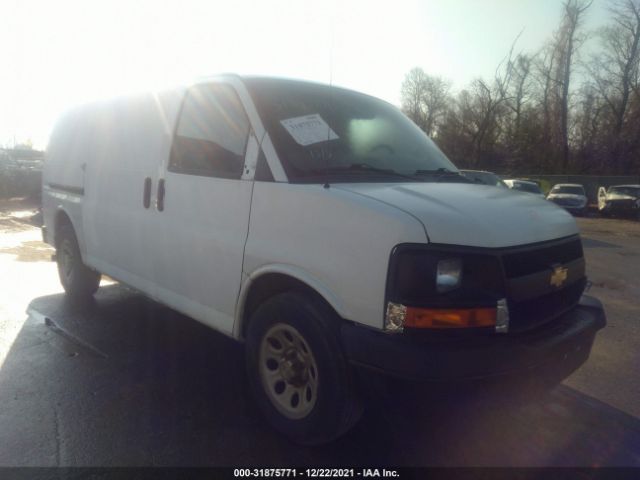 CHEVROLET EXPRESS CARGO VAN 2013 1gcsgafx9d1160425