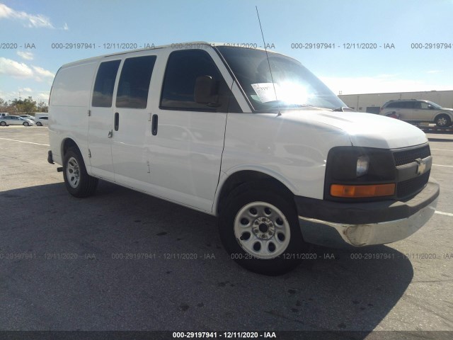 CHEVROLET EXPRESS CARGO VAN 2013 1gcsgafxxd1128826