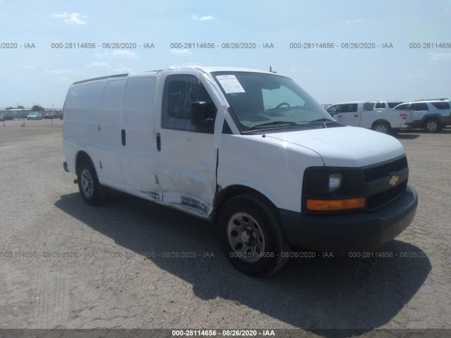 CHEVROLET EXPRESS CARGO VAN 2013 1gcsgafxxd1140572