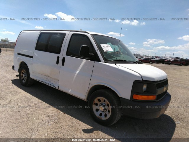 CHEVROLET EXPRESS CARGO VAN 2013 1gcsgafxxd1180005