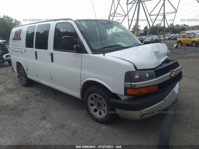 CHEVROLET EXPRESS CARGO VAN 2013 1gcshaf40d1131494