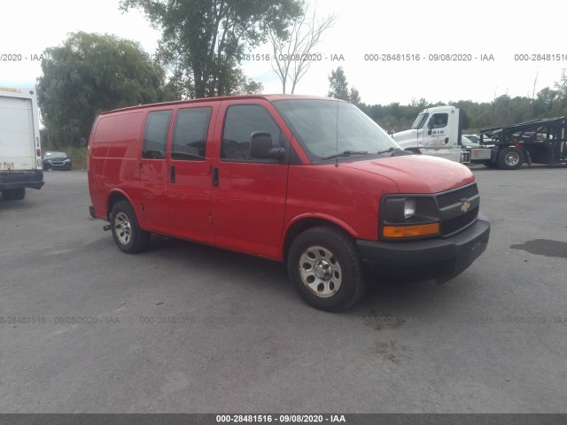 CHEVROLET EXPRESS CARGO VAN 2013 1gcshaf41d1135246