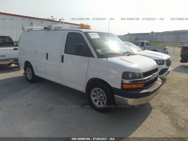 CHEVROLET EXPRESS CARGO VAN 2011 1gcshaf42b1176675