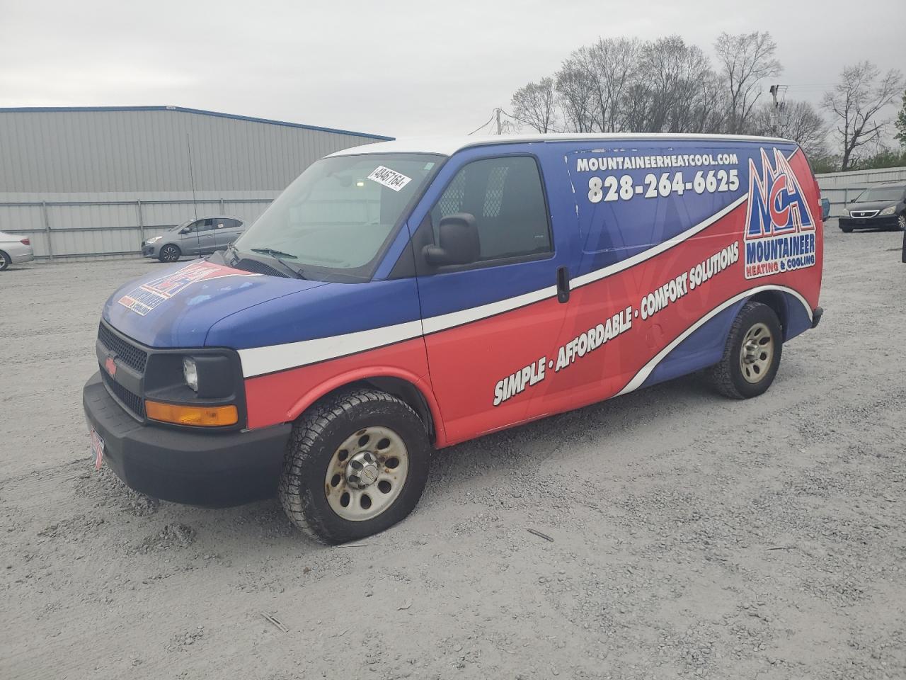 CHEVROLET EXPRESS 2013 1gcshaf42d1177960