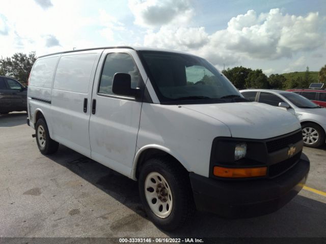 CHEVROLET EXPRESS CARGO VAN 2013 1gcshaf45d1172512