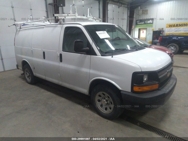 CHEVROLET EXPRESS CARGO VAN 2014 1gcshaf45e1130570