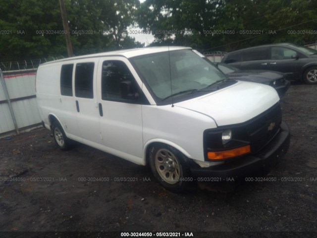 CHEVROLET EXPRESS CARGO VAN 2011 1gcshaf48b1148427