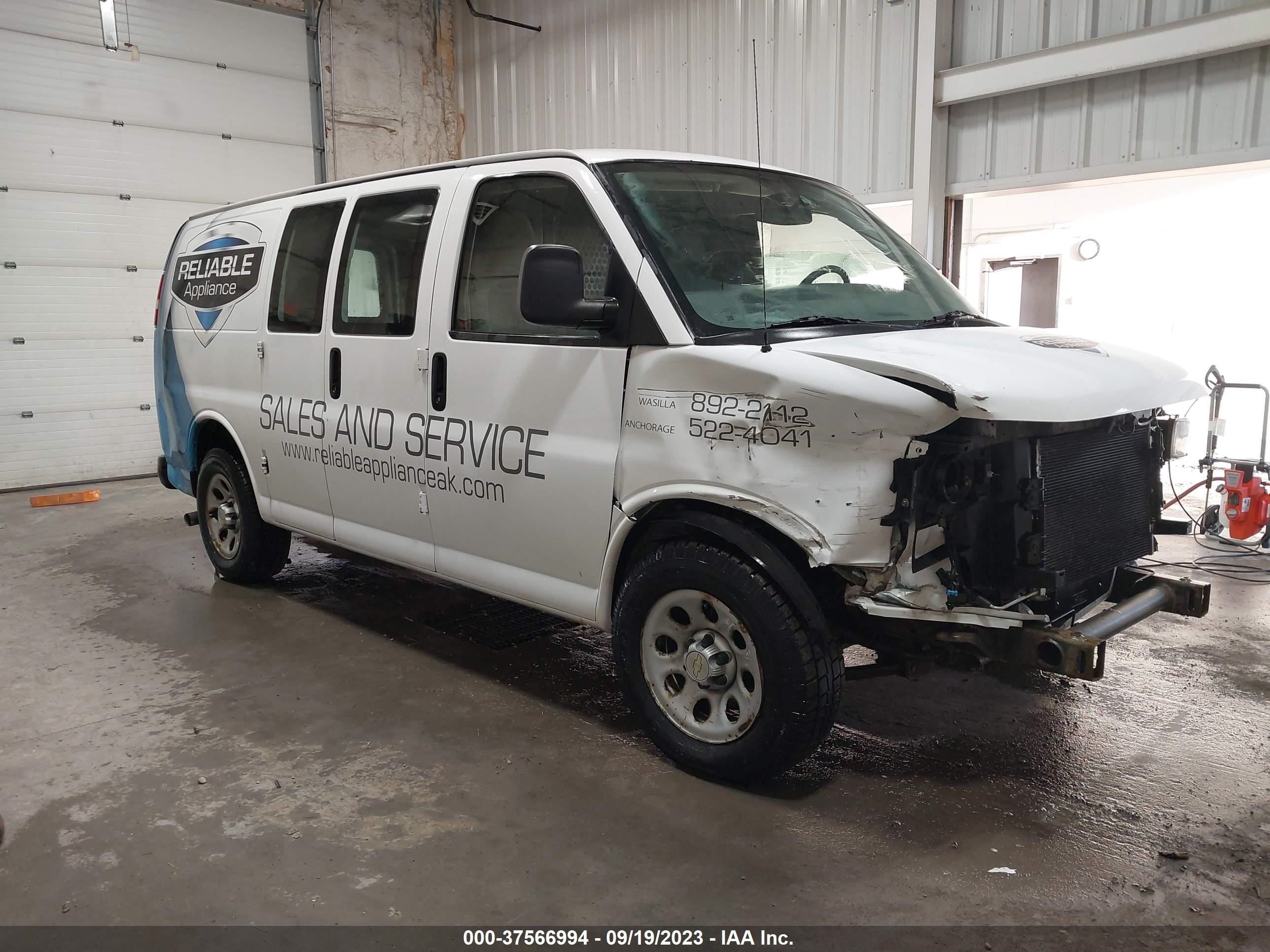 CHEVROLET EXPRESS 2013 1gcshaf48d1146308