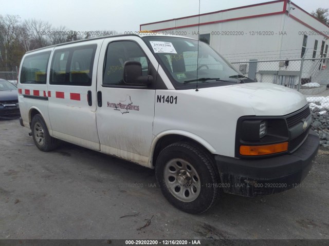 CHEVROLET EXPRESS CARGO VAN 2014 1gcshaf49e1185393