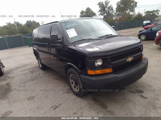 CHEVROLET EXPRESS CARGO VAN 2013 1gcshaf4xd1174692