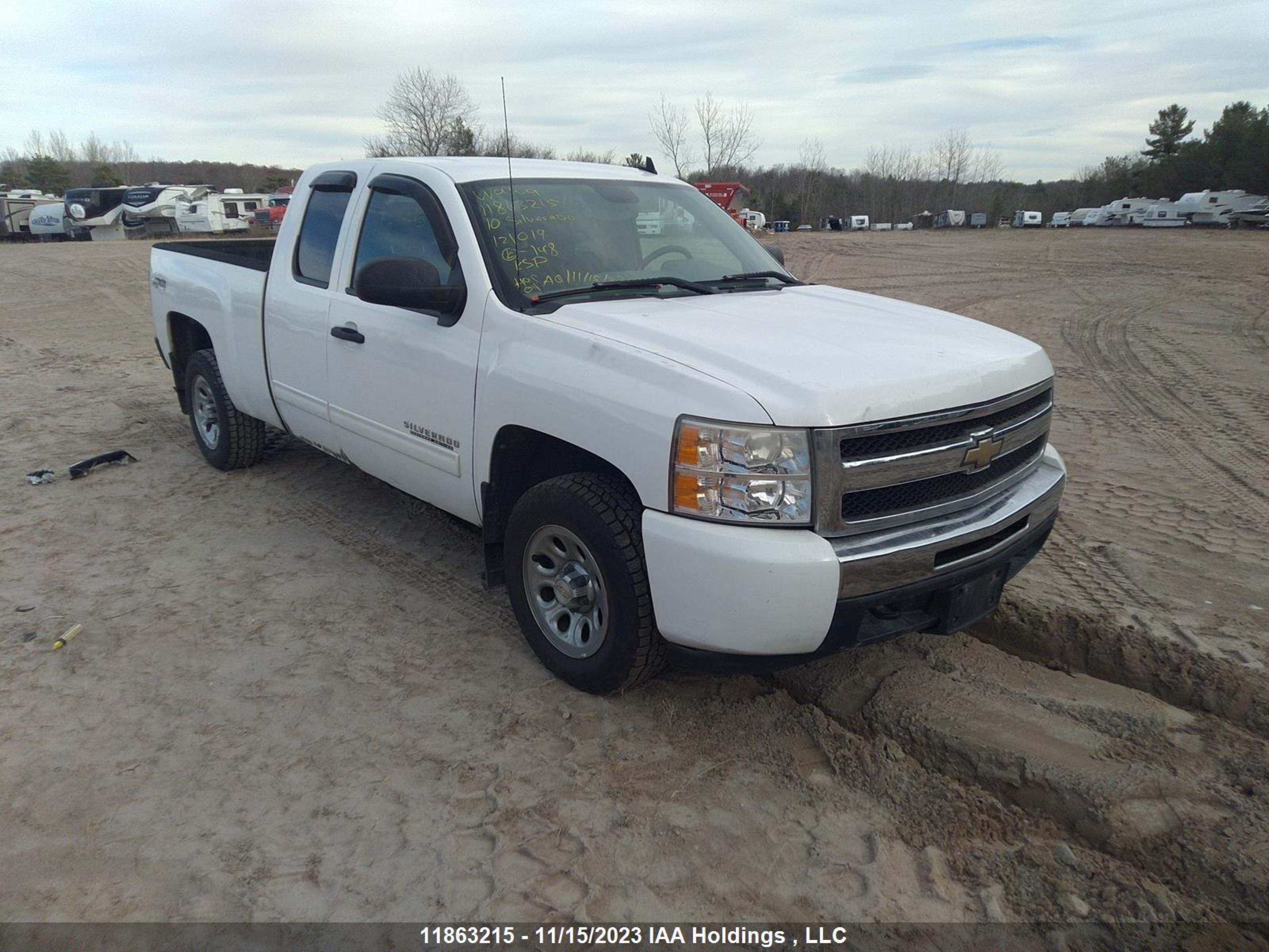 CHEVROLET SILVERADO 2010 1gcskrea2az121019