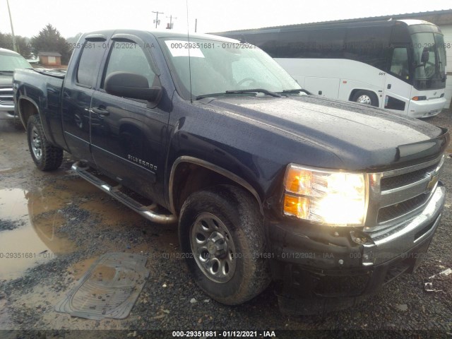 CHEVROLET SILVERADO 1500 2010 1gcskseaxaz172047