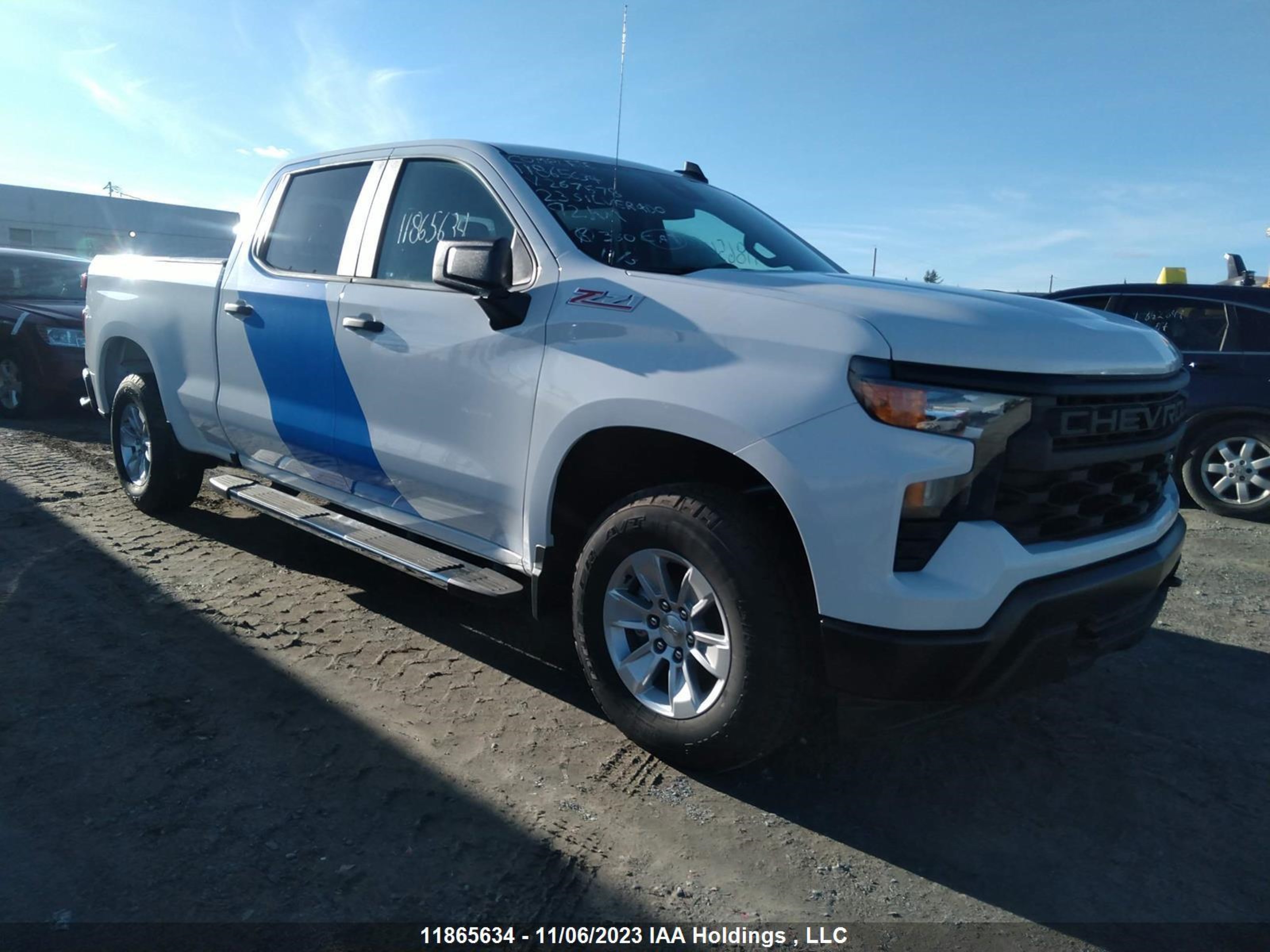 CHEVROLET SILVERADO 2023 1gcudaed1pz267578