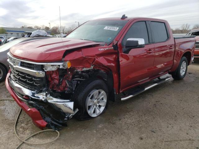 CHEVROLET SILVERADO 2022 1gcudded1nz524236