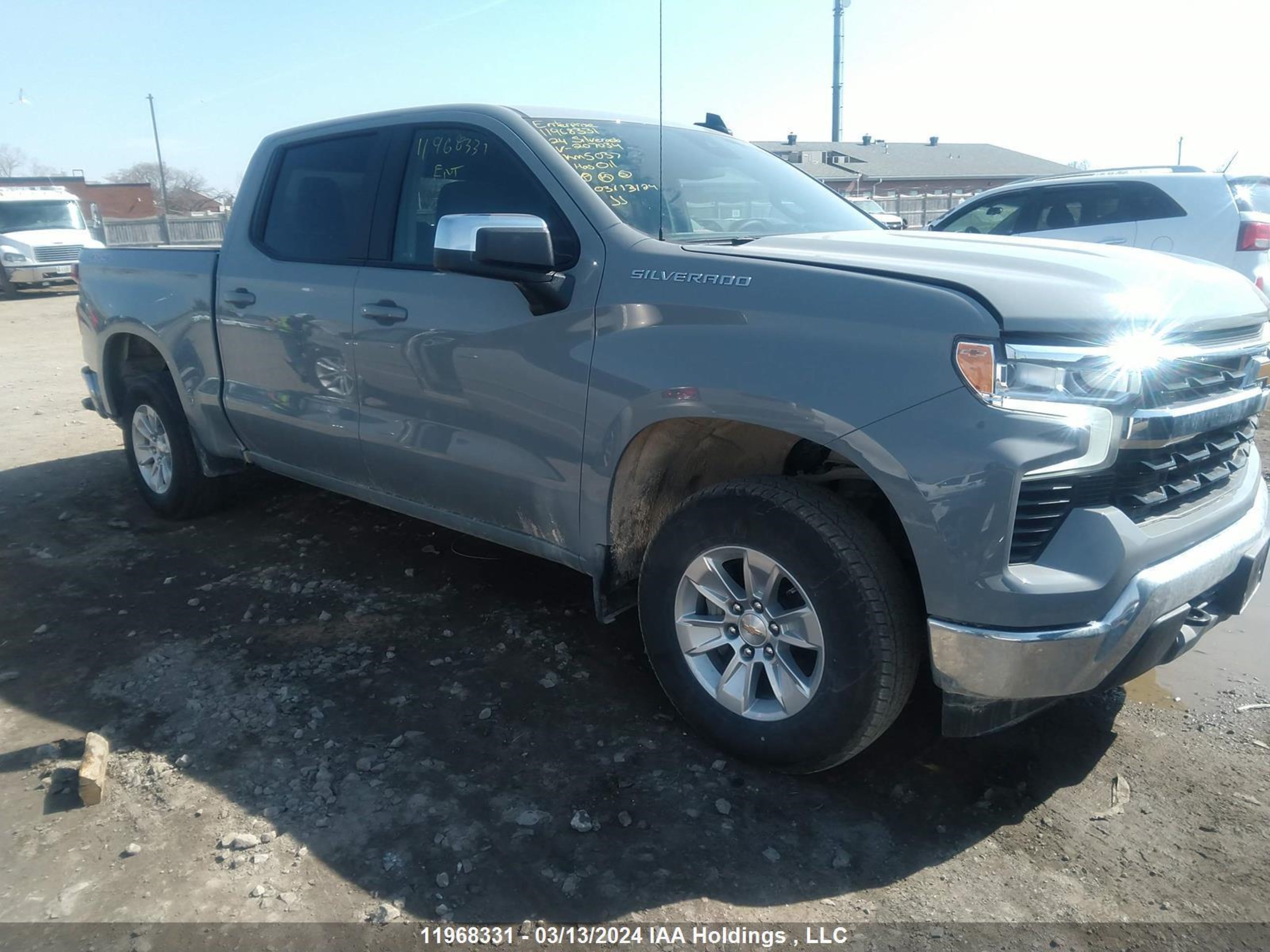 CHEVROLET SILVERADO 2024 1gcudded7rz207034