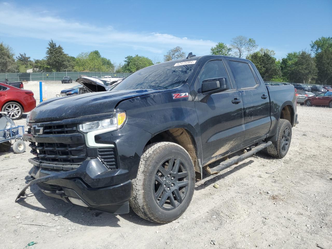 CHEVROLET SILVERADO 2023 1gcudeed0pz203734