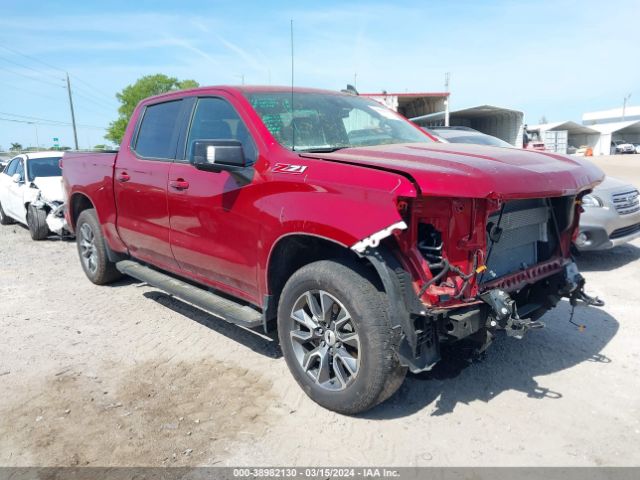 CHEVROLET SILVERADO 1500 2022 1gcudeed4nz556331