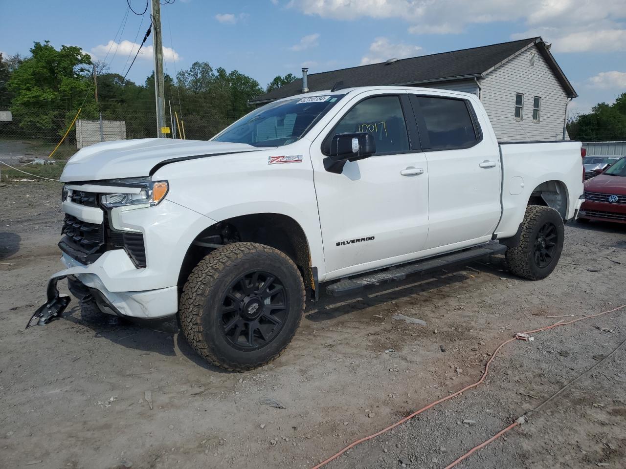 CHEVROLET SILVERADO 2022 1gcudeed5nz519319