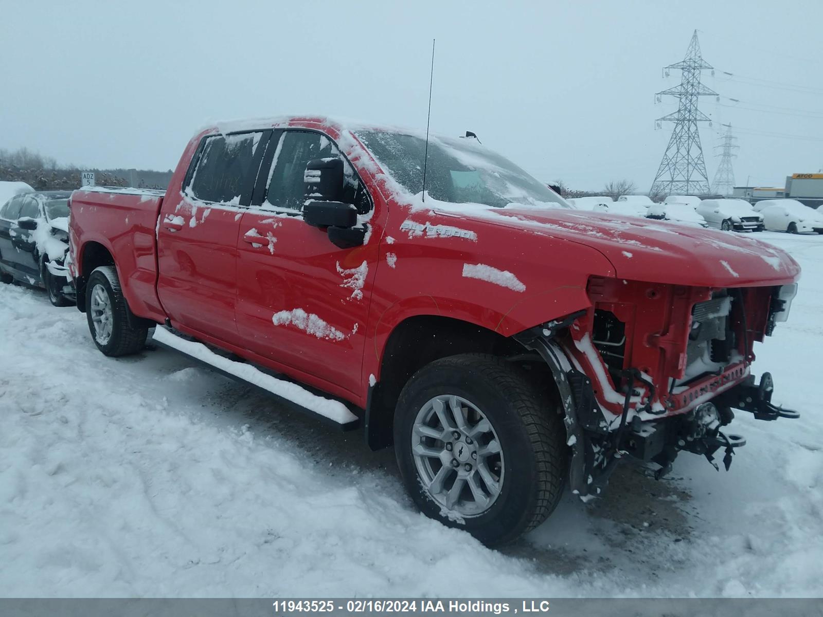 CHEVROLET SILVERADO 2023 1gcudeel2pz291998