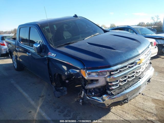 CHEVROLET SILVERADO 1500 2022 1gcudged2nz598475