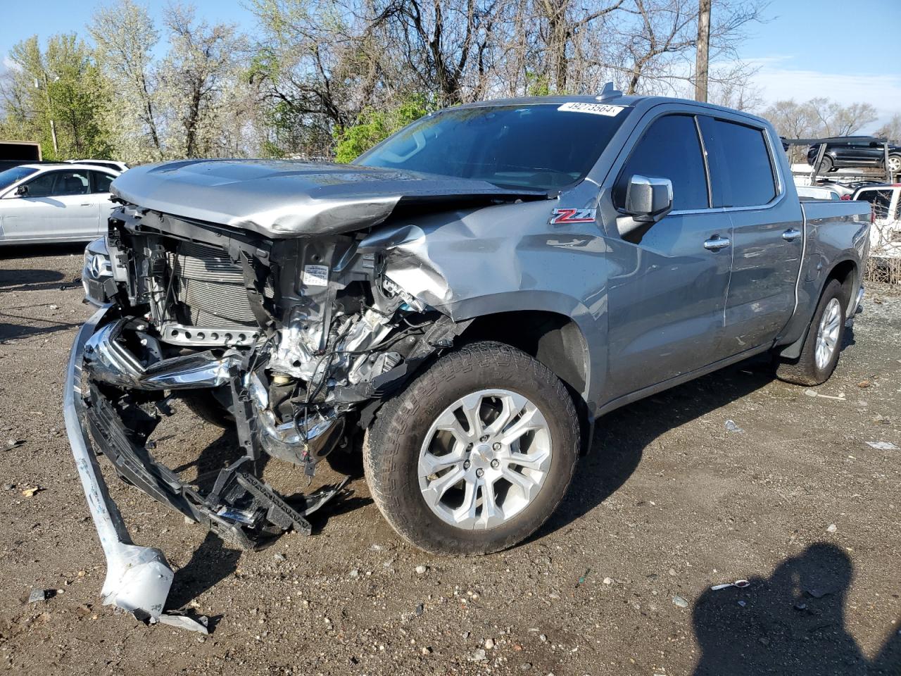 CHEVROLET SILVERADO 2023 1gcudged8pz330355