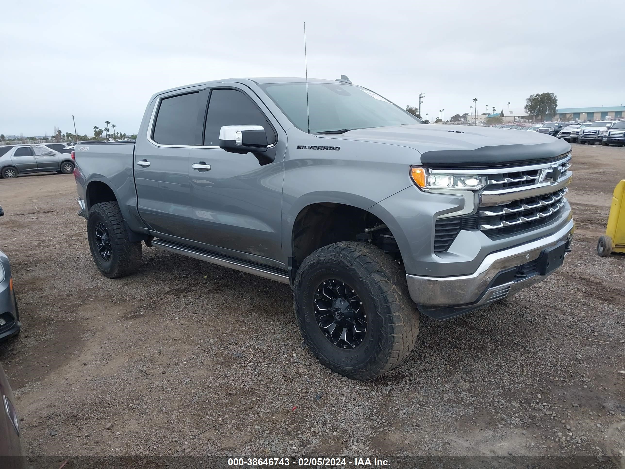 CHEVROLET SILVERADO 2023 1gcudgel7pz290356