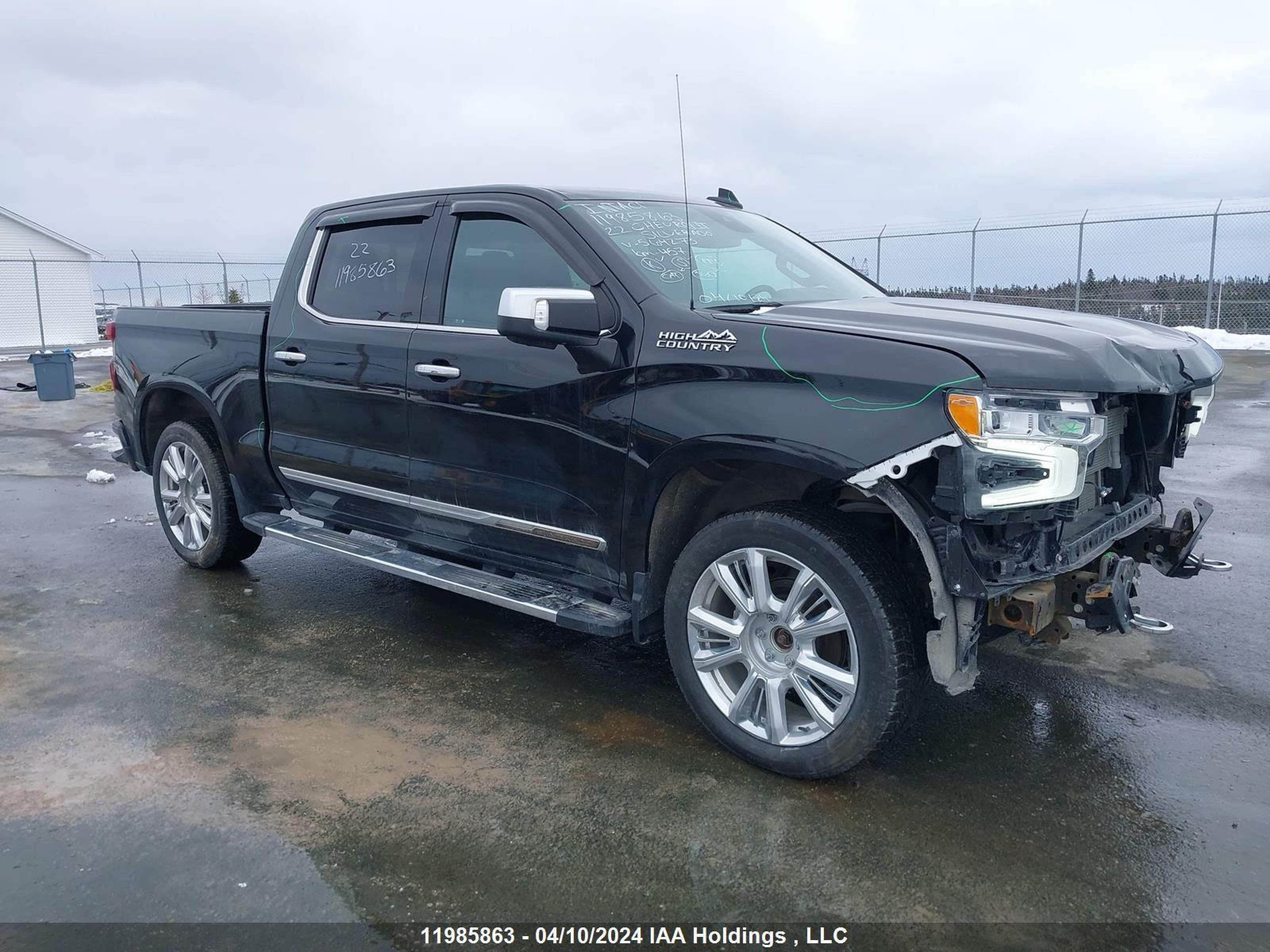 CHEVROLET SILVERADO 2022 1gcudjed0nz564273