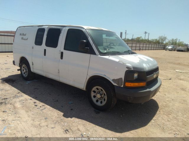 CHEVROLET EXPRESS CARGO VAN 2010 1gcugabx1a1100102