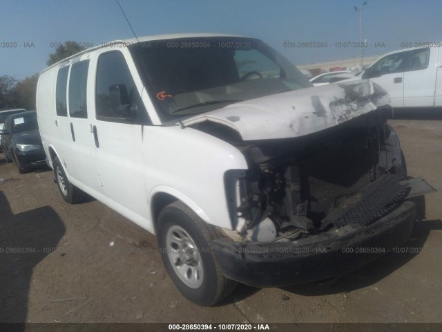 CHEVROLET EXPRESS CARGO VAN 2010 1gcugad40a1134308