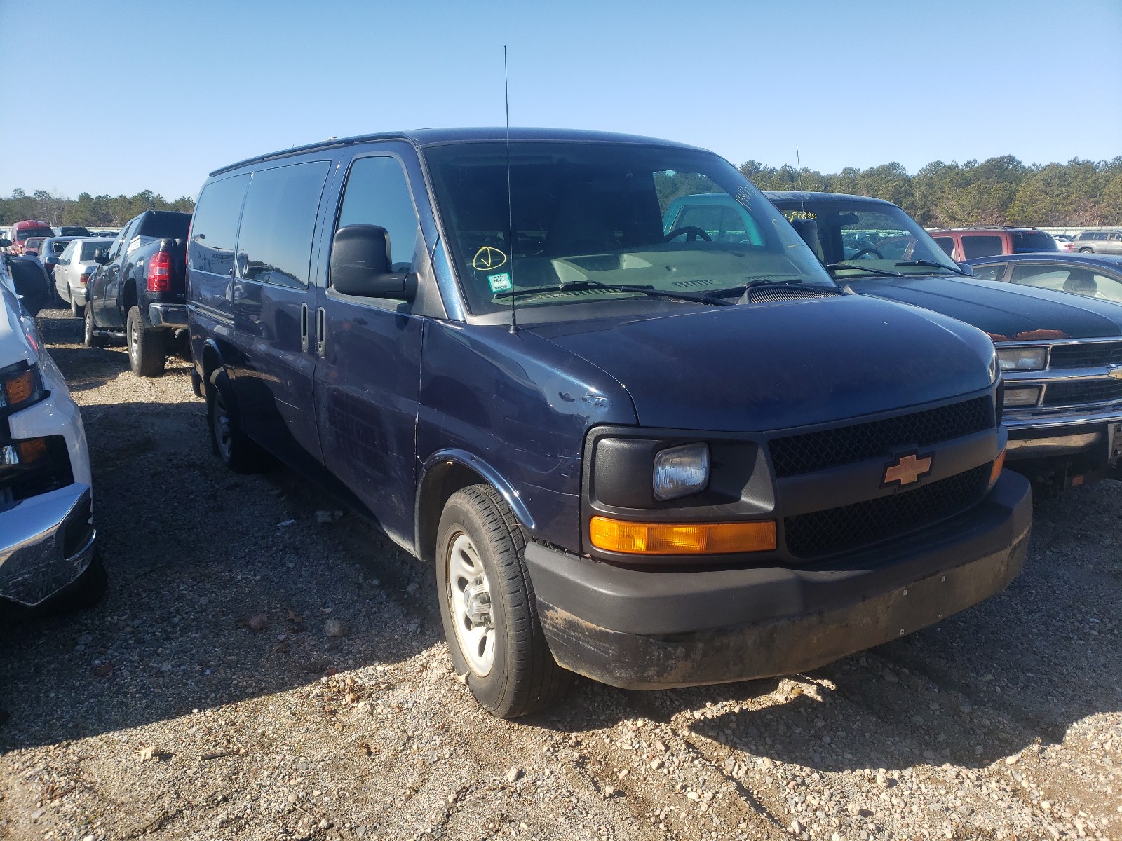 CHEVROLET EXPRESS G1 2010 1gcugad42a1129028