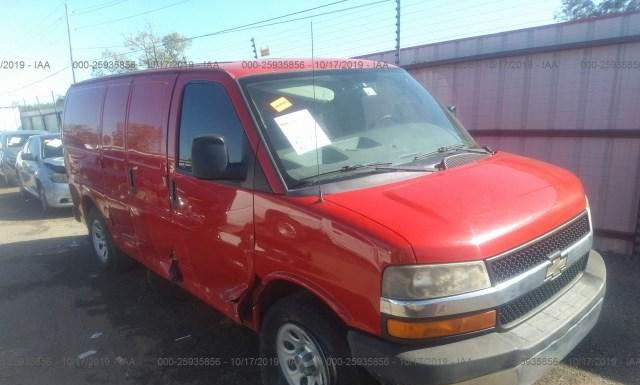 CHEVROLET EXPRESS 2010 1gcugad43a1110293